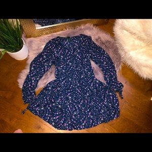 target flowy long sleeve dress